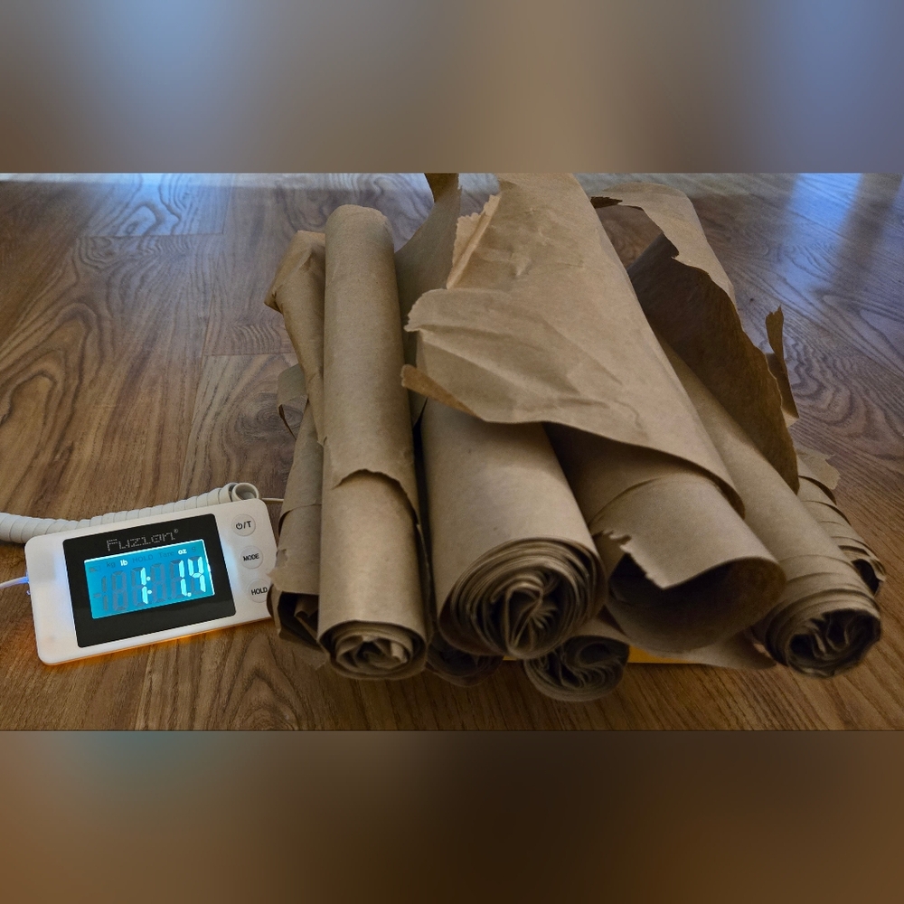 5lb Used Packing Paper in Rolls